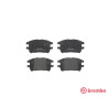 Set di 4 pastiglie freno BREMBO P 56 050