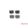 Set di 4 pastiglie freno BREMBO P 56 054