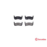 Set di 4 pastiglie freno BREMBO P 56 057