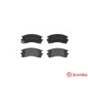 Set di 4 pastiglie freno BREMBO P 56 064