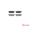 Set di 4 pastiglie freno BREMBO P 56 067