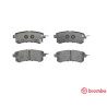Set di 4 pastiglie freno BREMBO P 56 082
