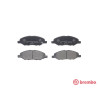 Set di 4 pastiglie freno BREMBO P 56 088