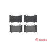 Set di 4 pastiglie freno BREMBO P 56 089