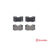 Set di 4 pastiglie freno BREMBO P 56 095