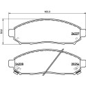 Set di 4 pastiglie freno BREMBO P 56 096