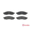 Set di 4 pastiglie freno BREMBO P 58 001