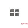 Set di 4 pastiglie freno BREMBO P 59 001