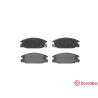 Set di 4 pastiglie freno BREMBO P 59 015