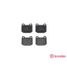 Set di 4 pastiglie freno BREMBO P 59 025