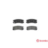 Set di 4 pastiglie freno BREMBO P 59 027