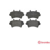 Set di 4 pastiglie freno BREMBO P 59 039