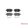Set di 4 pastiglie freno BREMBO P 59 040