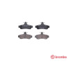 Set di 4 pastiglie freno BREMBO P 59 056