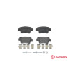 Set di 4 pastiglie freno BREMBO P 59 057