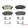 Set di 4 pastiglie freno BREMBO P 59 087