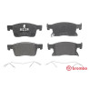 Set di 4 pastiglie freno BREMBO P 59 091