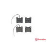 Set di 4 pastiglie freno BREMBO P 61 038