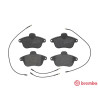 Set di 4 pastiglie freno BREMBO P 61 048