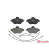 Set di 4 pastiglie freno BREMBO P 61 053