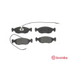 Set di 4 pastiglie freno BREMBO P 61 054