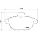 Set di 4 pastiglie freno BREMBO P 61 055