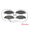 Set di 4 pastiglie freno BREMBO P 61 061