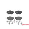 Set di 4 pastiglie freno BREMBO P 61 087