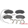 Set di 4 pastiglie freno BREMBO P 61 104