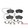 Set di 4 pastiglie freno BREMBO P 61 109