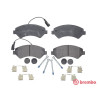Set di 4 pastiglie freno BREMBO P 61 118