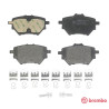 Set di 4 pastiglie freno BREMBO P 61 122