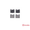 Set di 4 pastiglie freno BREMBO P 65 001