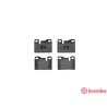 Set di 4 pastiglie freno BREMBO P 65 003