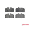 Set di 4 pastiglie freno BREMBO P 65 005