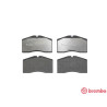 Set di 4 pastiglie freno BREMBO P 65 006