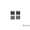 Set di 4 pastiglie freno BREMBO P 65 010