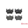 Set di 4 pastiglie freno BREMBO P 65 015