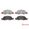 Set di 4 pastiglie freno BREMBO P 65 018