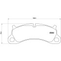 Set di 4 pastiglie freno BREMBO P 65 025