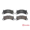 Set di 4 pastiglie freno BREMBO P 65 025