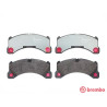Set di 4 pastiglie freno BREMBO P 65 026