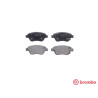Set di 4 pastiglie freno BREMBO P 66 001