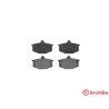Set di 4 pastiglie freno BREMBO P 68 005