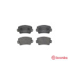 Set di 4 pastiglie freno BREMBO P 68 007