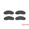 Set di 4 pastiglie freno BREMBO P 68 013