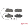 Set di 4 pastiglie freno BREMBO P 68 014
