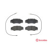 Set di 4 pastiglie freno BREMBO P 68 016