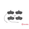Set di 4 pastiglie freno BREMBO P 68 019