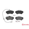 Set di 4 pastiglie freno BREMBO P 68 023